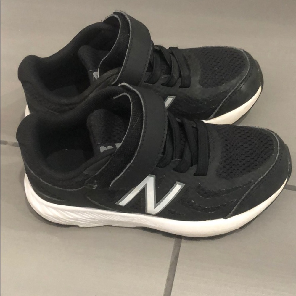Boys Black Sneakers